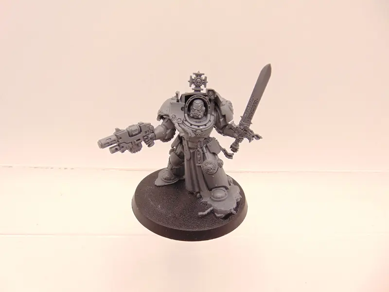 Captain in Terminator Armour