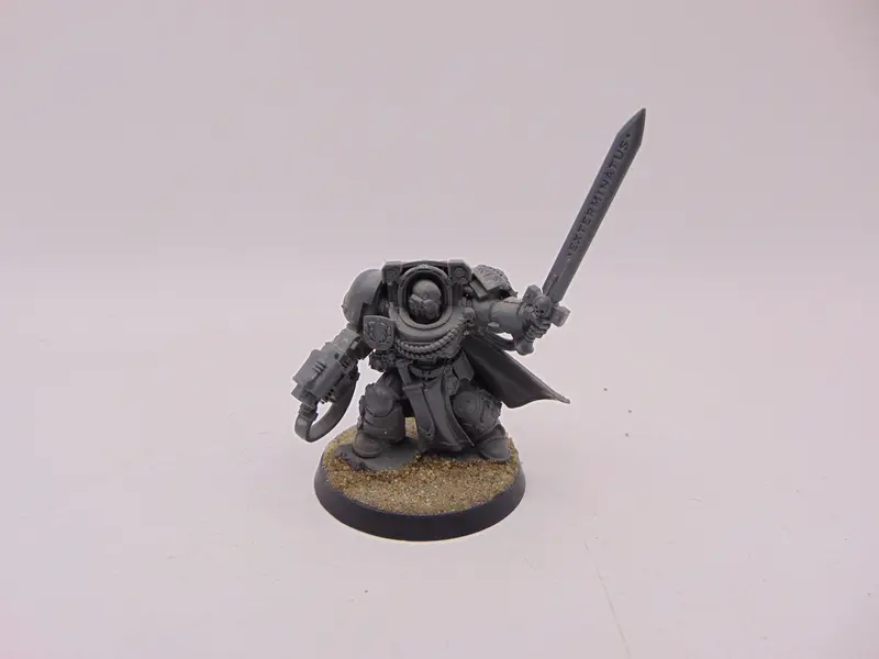 Captain in Terminator Armour