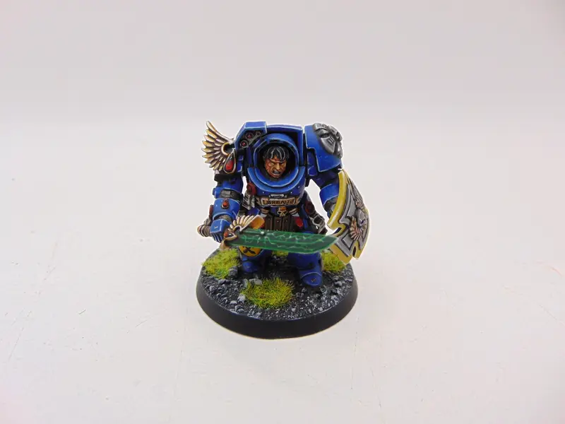 Captain in Terminator Armour Conversion