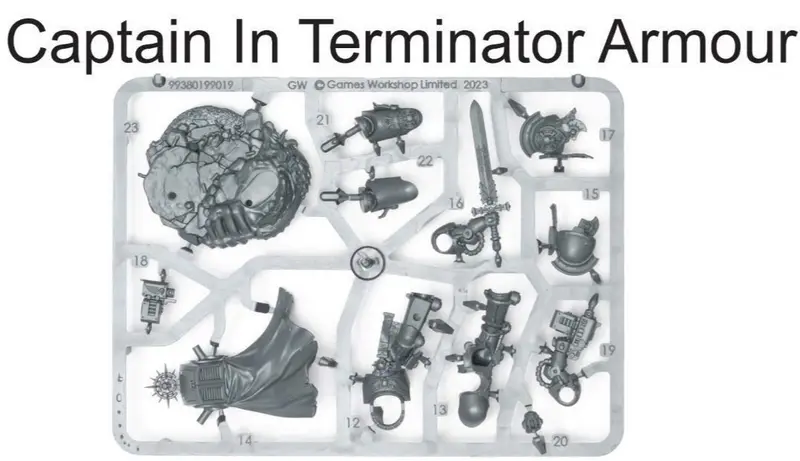 Captain in Terminator Armour