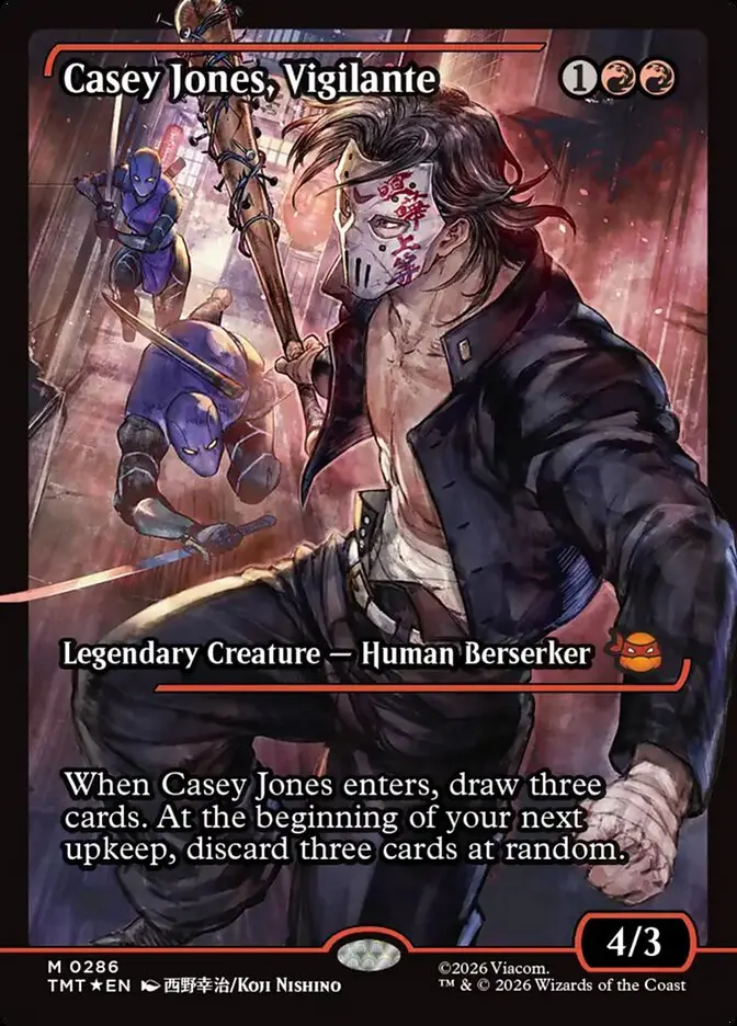 Casey Jones, Vigilante Showcase #286