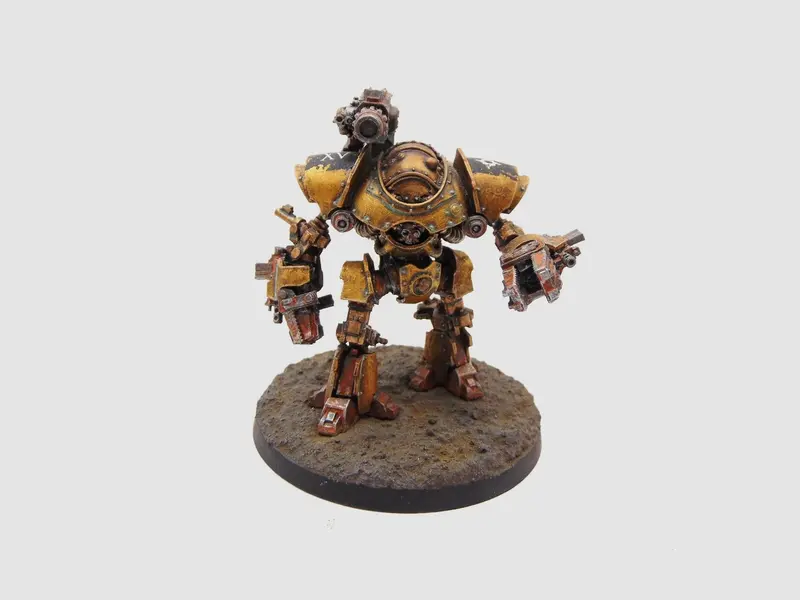 Castellax Battle Automata with Mauler Bolt Cannon