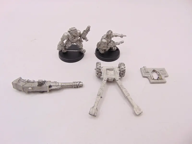 Catachan Lascannon Team