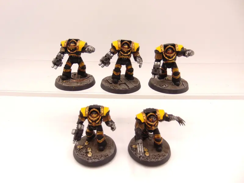 Cataphractii Terminator Squad