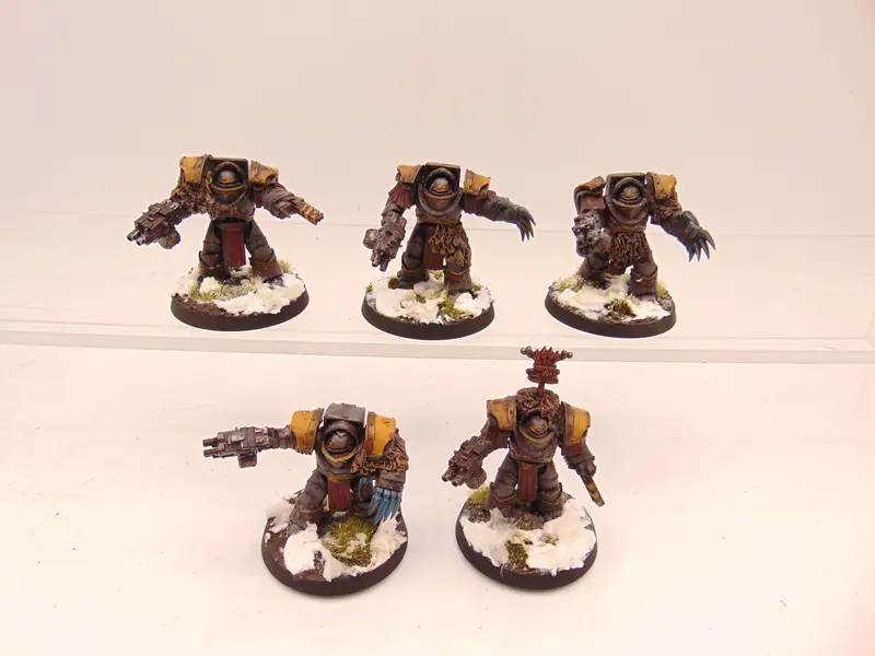 Cataphractii Terminator Squad