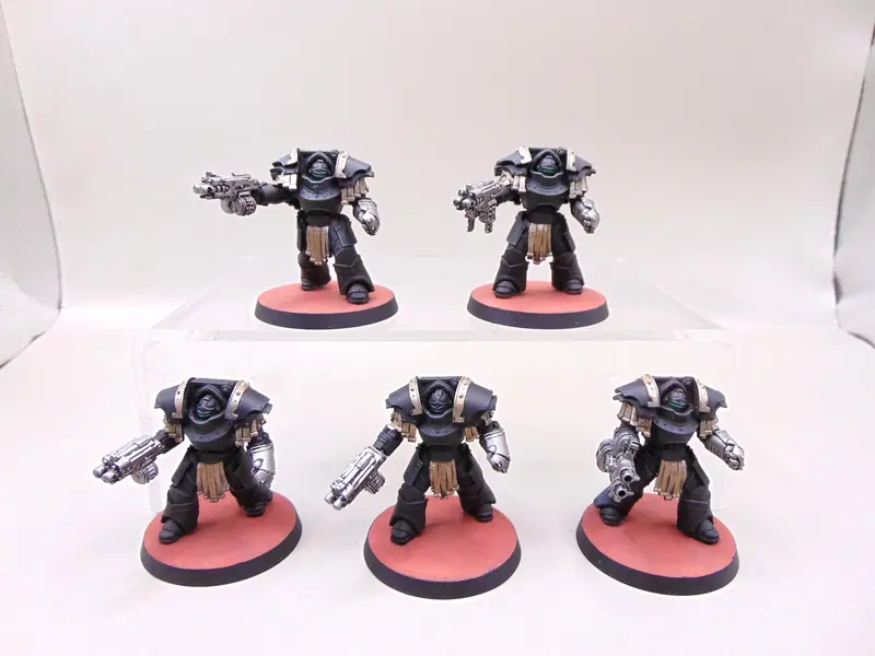 Cataphractii Terminators with Combi-bolters and Power Fists