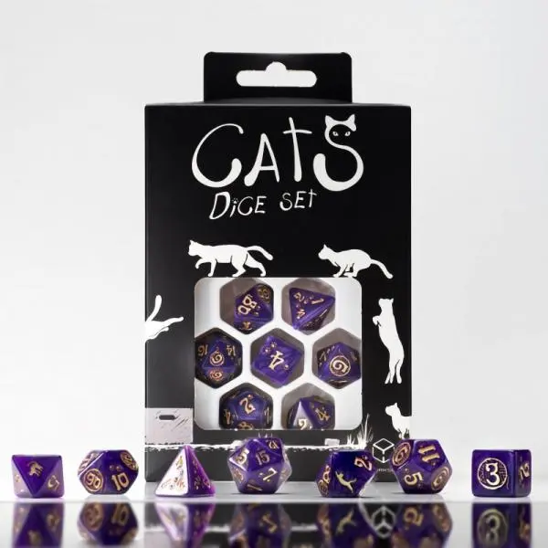 CATS Dice Set Purrito