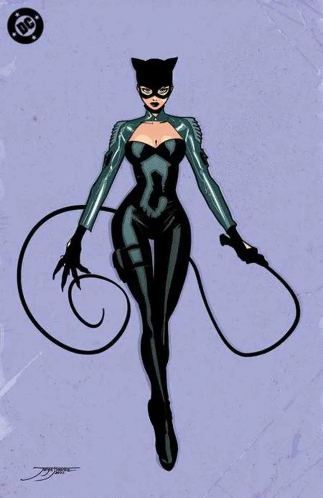 Catwoman #85 Cover G Jorge Jimenez Corner Box Spot Foil Variant