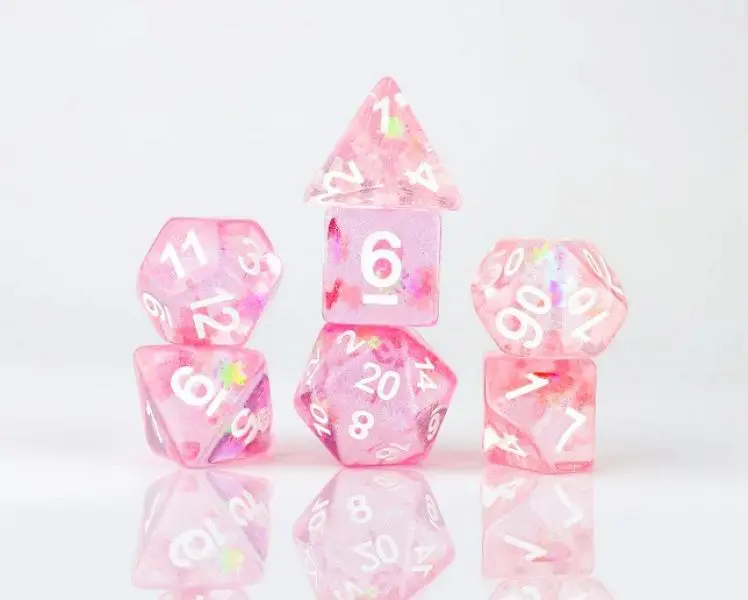 Celestial Autum Dawn Polyhedral Dice Set - Sirius Dice
