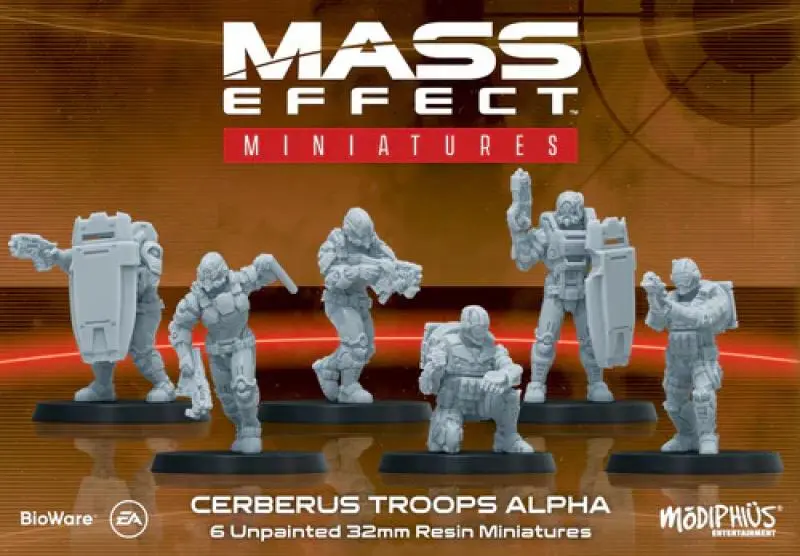 Cerberus Troops Alpha - Resin Collectors Miniatures Set