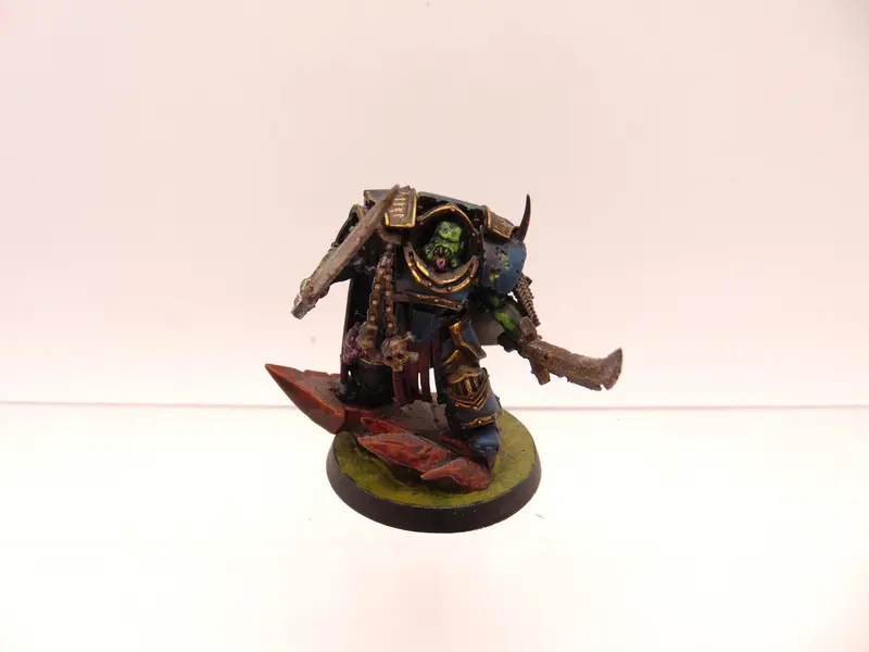 Chaos Lord in Terminator Armour Conversion