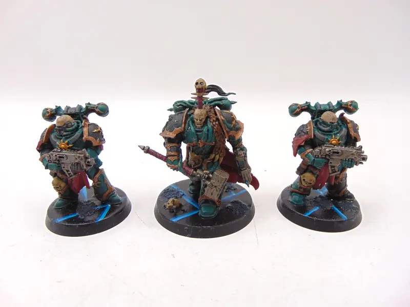 Chaos Lord Obsidius Mallex & Bodyguards