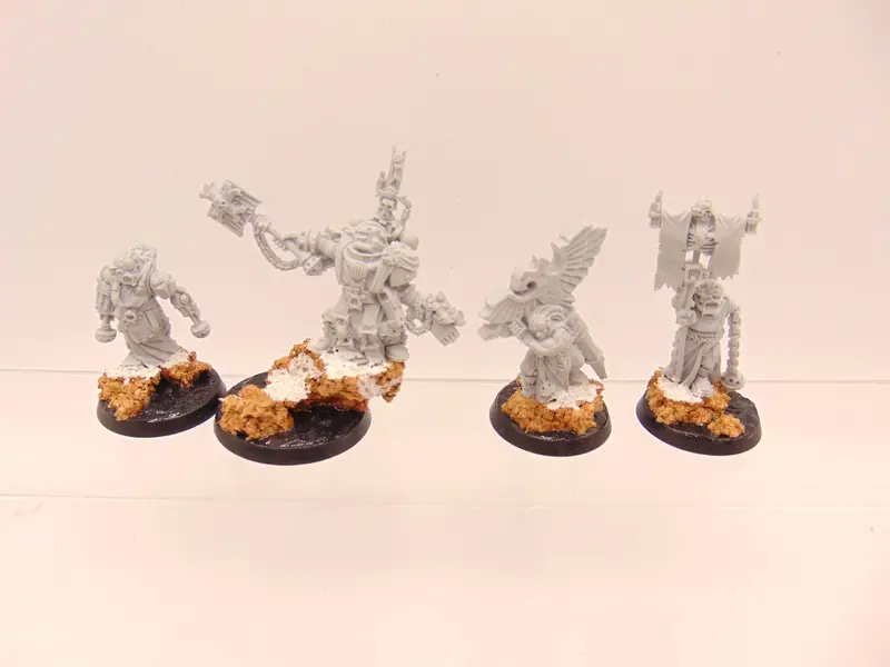 Chaplain Grimaldus & Retinue