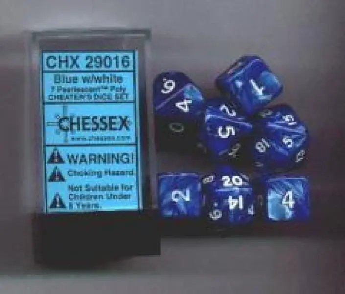 Cheater's Dice Set - Blue