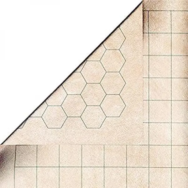 Chessex Reversible Battlemat 1 1/2" Squares & 1 1/2" Hexes