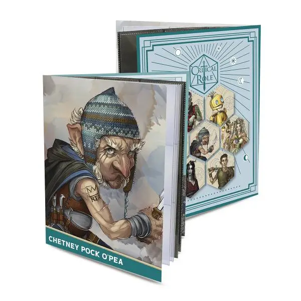 Chetney Pock O'Pea RPG Folio with Stickers