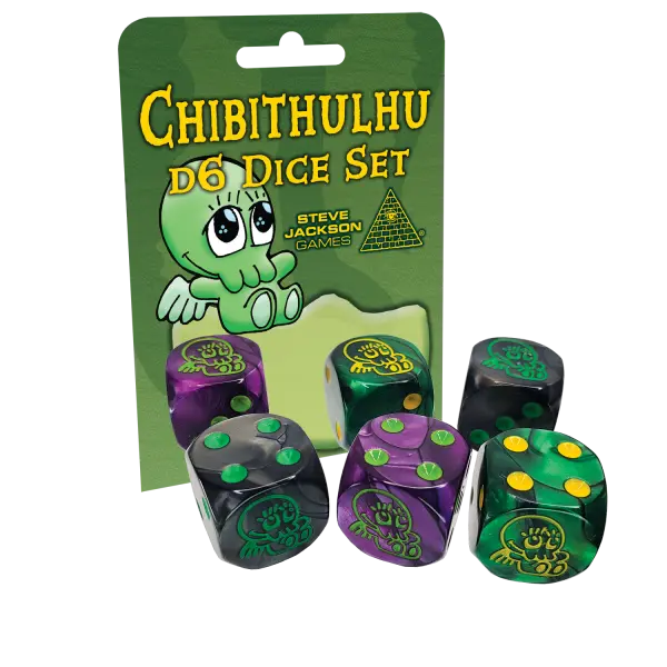 Chibithulhu D6 Dice Set