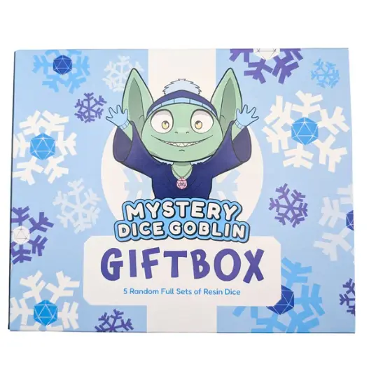 Christmas Dice Gift Box - Mystery Dice Goblin