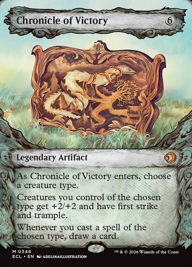 Chronicle of Victory Fable Frame Lorwyn Eclipsed #346