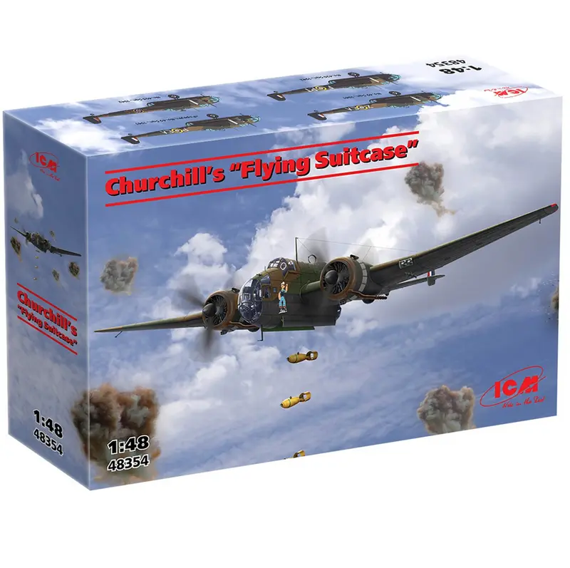 Churchill's 'Flying Suitcase' Handley Page HP.52 Hampden Bomber - ICM 1
