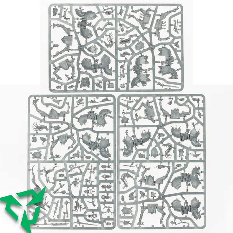 Cities of Sigmar Freeguild Cavaliers - On Sprue
