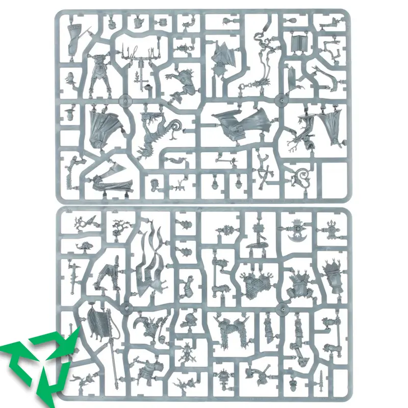 Cities of Sigmar Freeguild Command Corps - On Sprue