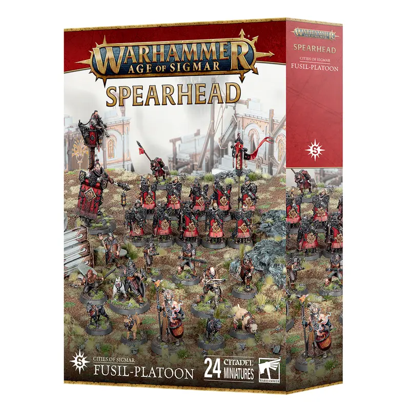 Cities of Sigmar Fusil-Platoon Spearhead