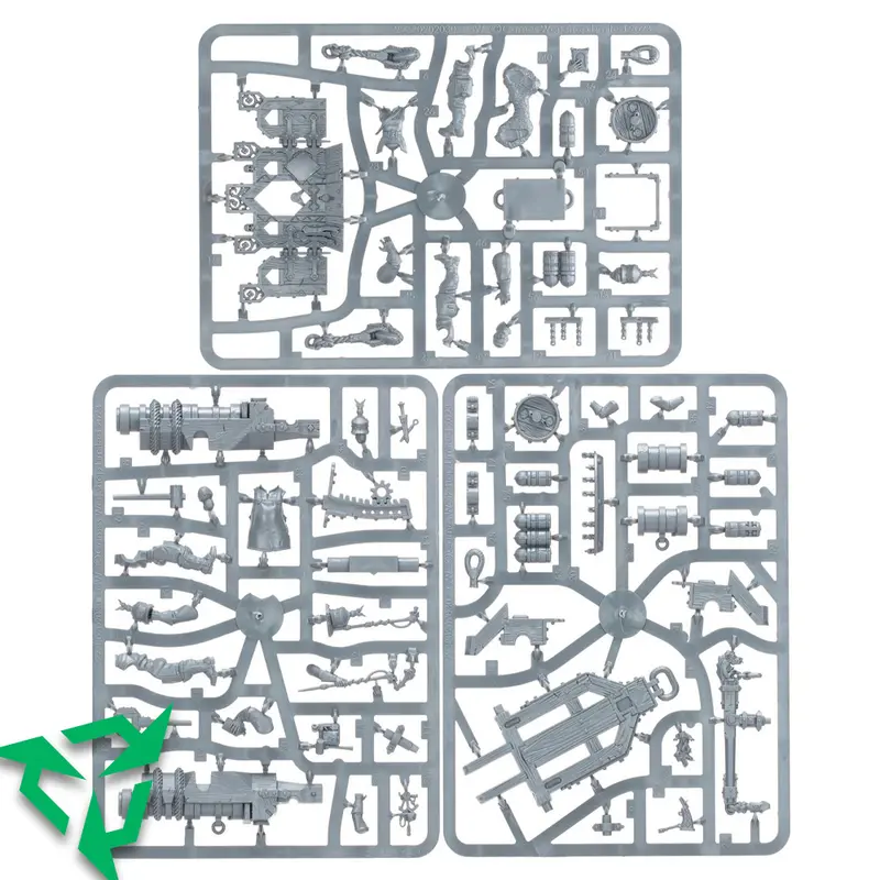Cities of Sigmar Ironweld Great Cannon - On Sprue