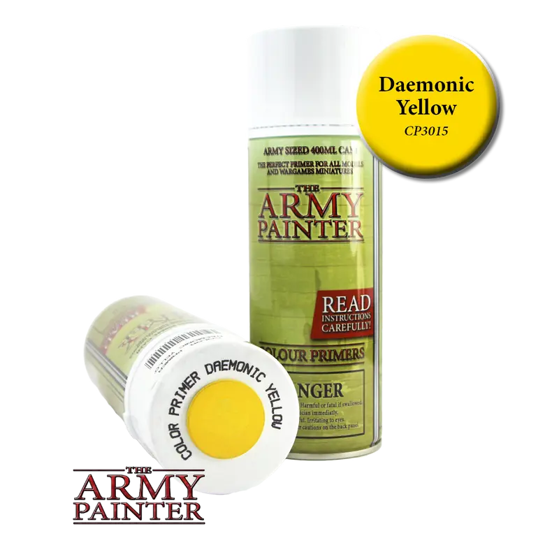 Colour Primer Spray - Daemonic Yellow (The Army Painter)
