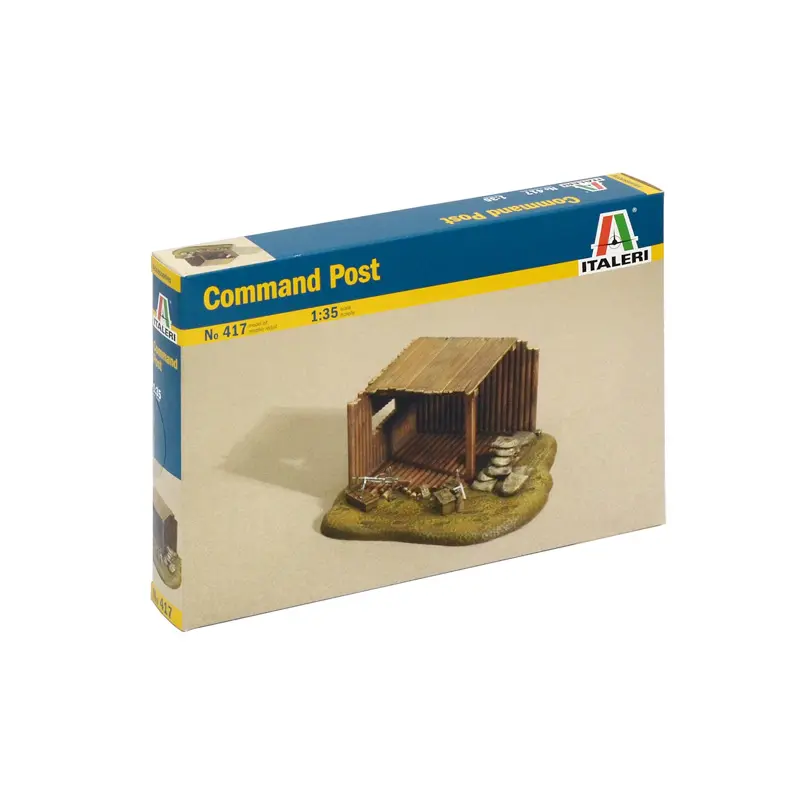 Command Post Hobby Kit - Italeri 1/35 Scale