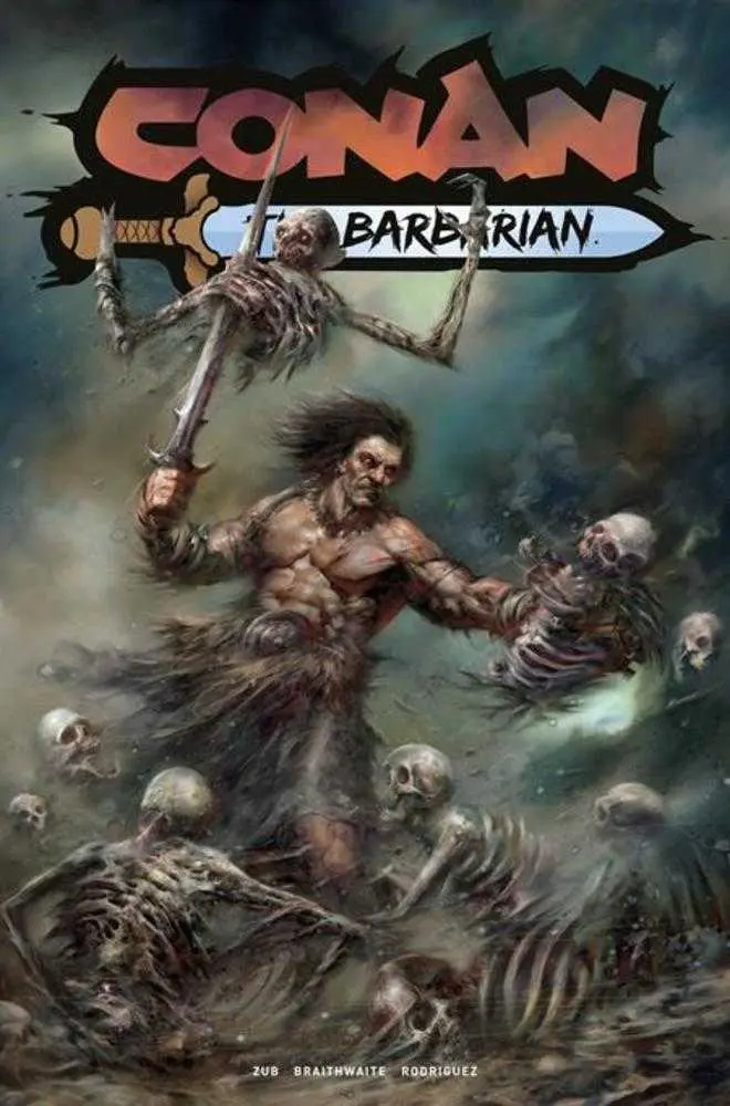 Conan The Barbarian #32 Cover D Nick Percival Foil Variant (Mature)