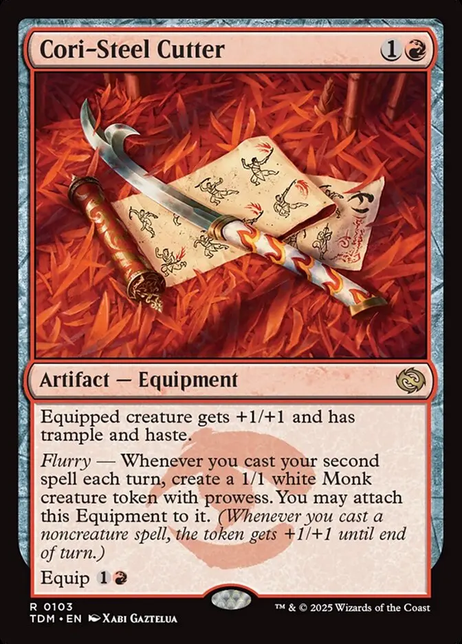 Cori-Steel Cutter Tarkir Dragonstorm #103