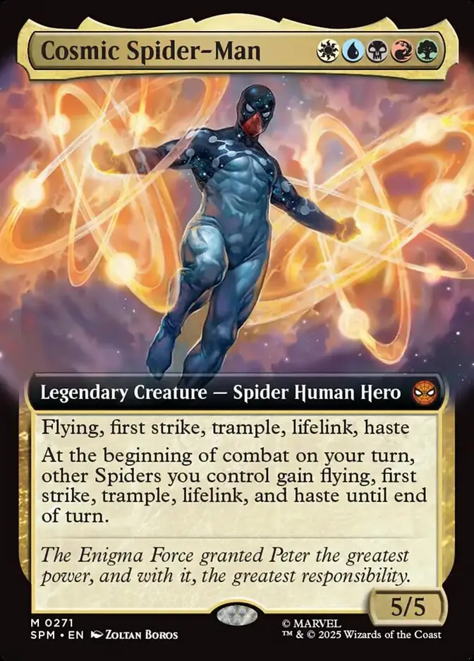 Cosmic Spider-Man Extended Art - Spider-Man #271