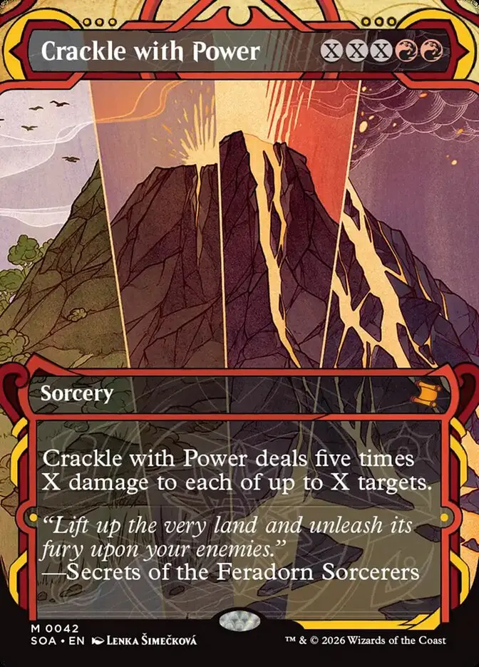 Crackle with Power Secrets of Strixhaven Mystical Archive #042