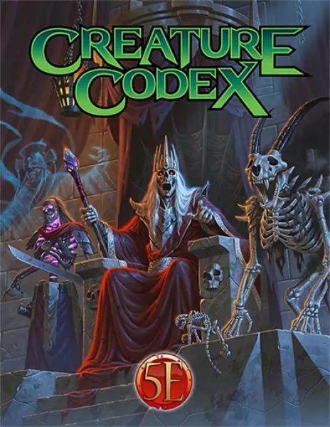 Creature Codex Hardcover (5e)