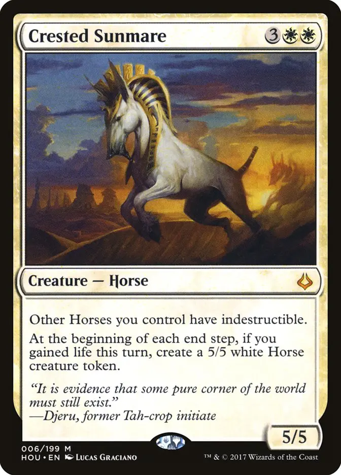 Crested Sunmare - Hour of Devastation #006