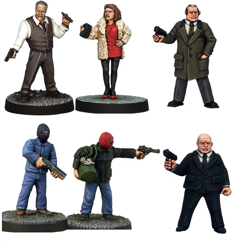 Crime Starter Cast -  Crooked Dice