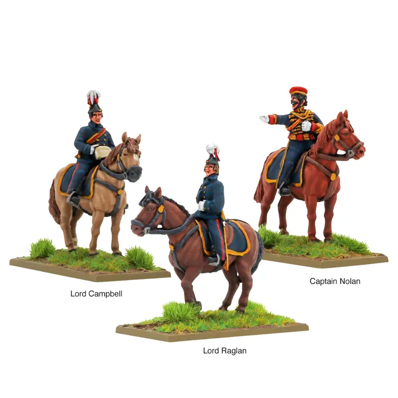 Crimean War British Generals & Officers - Black Powder
