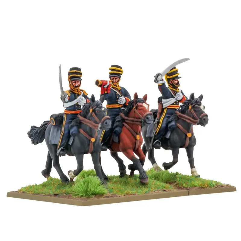Crimean War British Light Dragoon Command - Black Powder