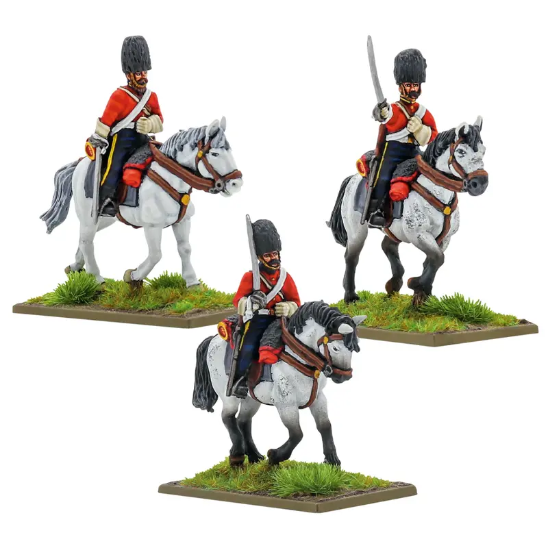 Crimean War British Sots Greys Heavy Cavalry - Black Powder