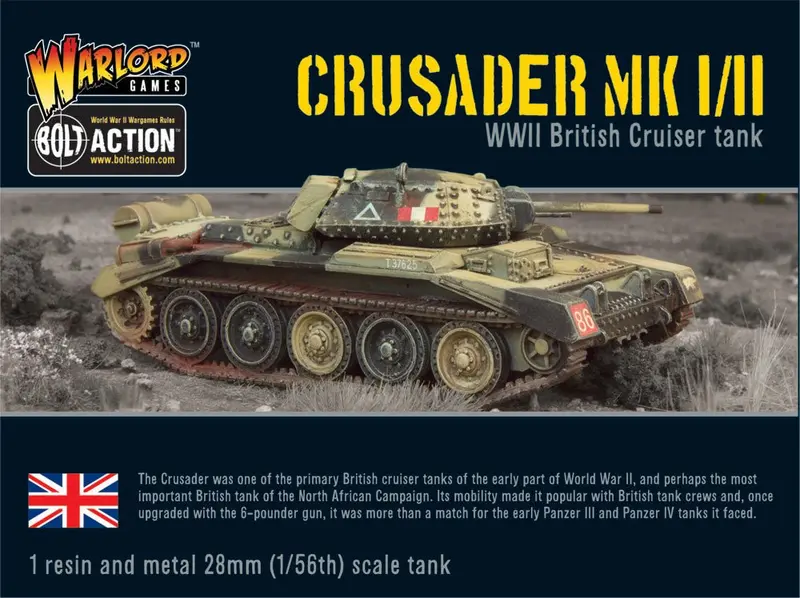 Crusader Tank Mk I/II - British (Bolt Action - WGB-BI-158)