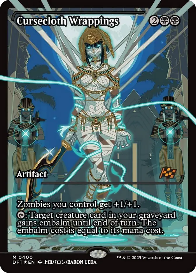 Cursecloth Wrappings - Showcase Aetherdrift #400