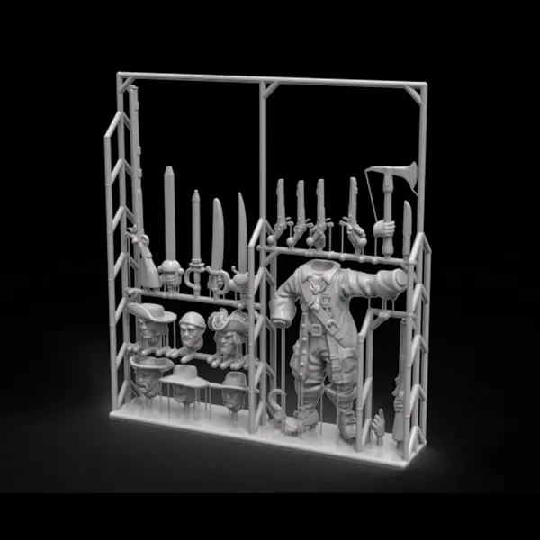 Customisable Character Sprue - Port Royal