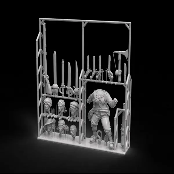 Customisable Female Character Sprue - Port Royal
