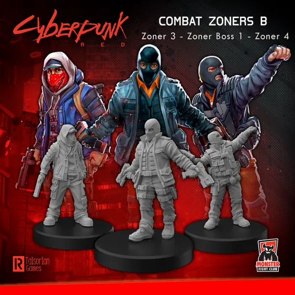 Cyberpunk Red Miniatures