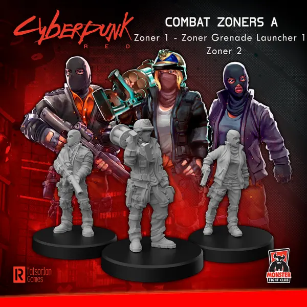 Cyberpunk Red Miniatures