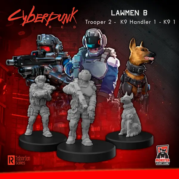 Cyberpunk Red Miniatures