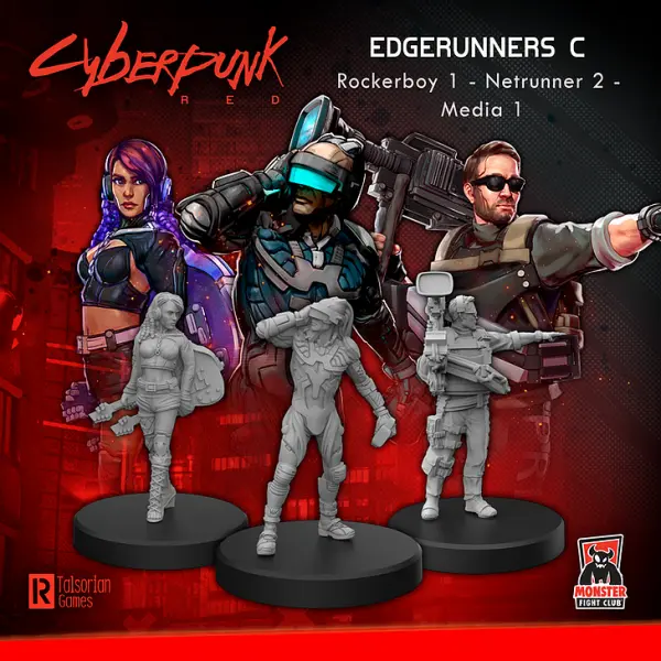 Cyberpunk Red Miniatures