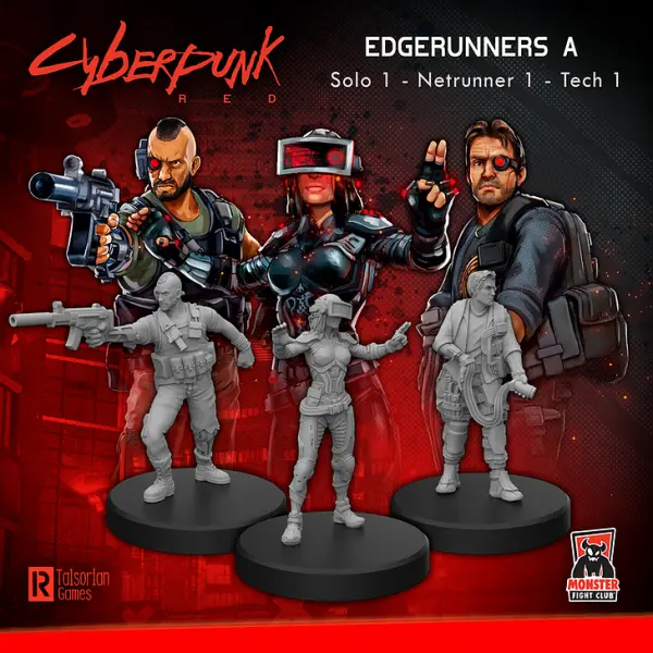 Cyberpunk Red Miniatures