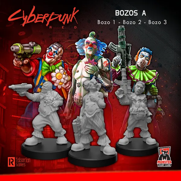 Cyberpunk Red Miniatures